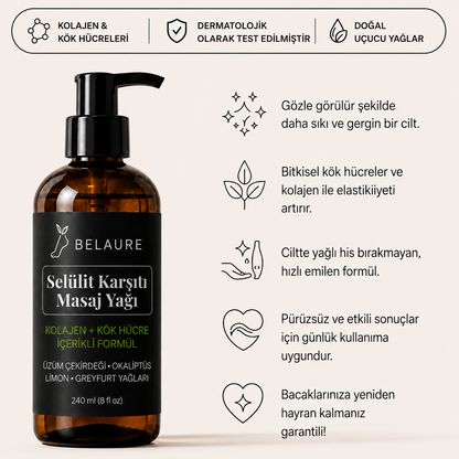 Selülit Karşıtı Masaj Yağı