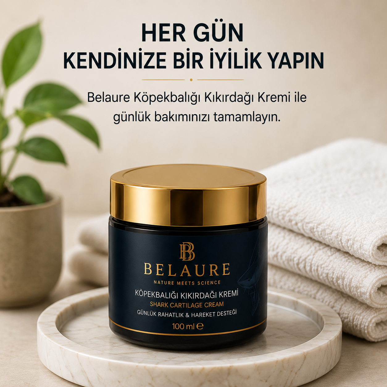 Köpekbalığı Kıkırdağı Kremi