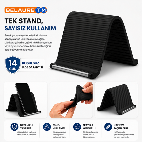 BELAURE™ Yeni Nesil Telefon Tutacağı
