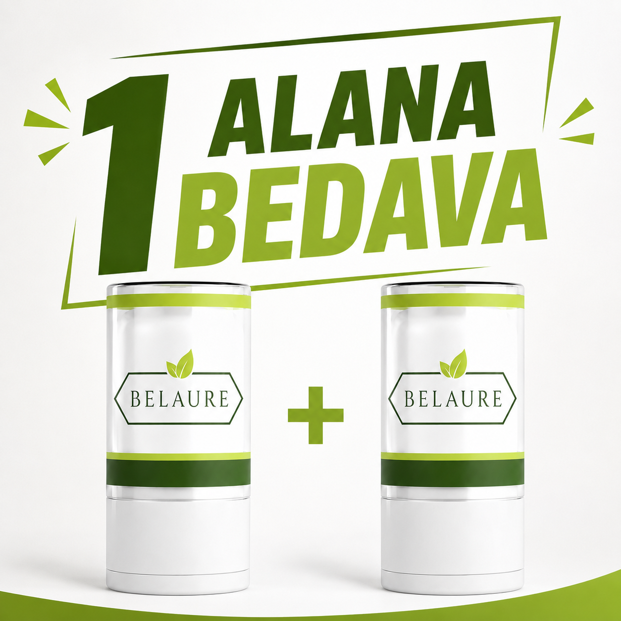 Belaure™ Doğal Mineral Tuz Taşı Roll-On Deodorant Unisex